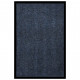Paillasson rayé bleu 80x120 cm