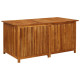 Boîte de rangement de jardin 150x80x75 cm bois d'acacia solide