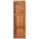 Porte-manteaux muraux 2 pcs 36x3x110 cm rustique bois d'acacia massif 