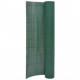 Clôture de jardin double face 110x400 cm - Couleur au choix Vert