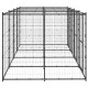 Chenil extérieur cage enclos parc animaux chien extérieur acier 9,68 m²  02_0000388 