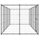 Chenil extérieur cage enclos parc animaux chien extérieur acier 12,1 m²  02_0000379 