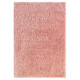 Tapis shaggy à poils hauts rose 160x230 cm 50 mm
