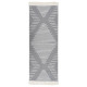Tapis gris foncé coton - Dimension au choix
