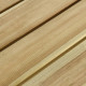 Table de pique-nique et bancs 220x122x72cm bois de pin imprégné 