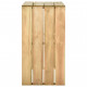 Table de bar 100x60x110 cm bois de pin imprégné 
