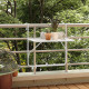 Table de balcon - 60x40 cm acier - Couleur au choix 