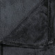 Couverture noir 150x200 cm polyester 