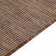 Tapis à tissage plat d'extérieur 120x170 cm marron 