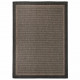 Tapis à tissage plat d'extérieur 200x280 cm marron foncé