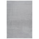 Tapis shaggy doux lavable 160x230 cm antidérapant gris