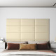 Panneaux muraux 12 pcs 60x30 cm similicuir 2,16 m² - Couleur au choix Crème