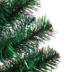 Sapin de noël artificiel pointes iridescentes pvc - Couleur et longueur au choix 