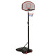 Support de basket-ball noir 216-250 cm polyéthylène