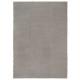 Tapis rectangulaire gris 200x300 cm coton