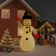 Bonhomme de neige gonflable avec led - Longueur au choix 455 cm