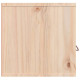 Armoire murale 80x30x30 cm bois de pin massif - Couleur au choix 