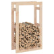 Support pour bois de chauffage bois de pin massif - Dimensions et couleur au choix 
