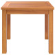 Table basse 40x40x36 cm bois d'acacia massif 