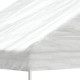 Belvédère avec toit blanc 17,84x4,08x3,22 m polyéthylène 