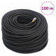 Tuyau d'air hybride noir 100 m caoutchouc et pvc