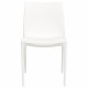 Chaises de jardin lot de 2 blanc 50x46x80 cm polypropylène 