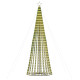  Arbre de Noël lumineux conique 688 LED blanc chaud 300 cm 