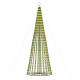  Arbre de Noël lumineux conique 688 LED colorées 300 cm 