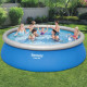 Ensemble de piscine gonflable ronde fast set 457x122 cm