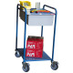 Servante d'atelier 2 plateaux + 1 tiroir 635 x 470 mm 250 kg - 880008445