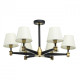 Plafonnier laiton neoclassic 6 ampoules 38 cm
