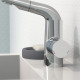 Mitigeur de lavabo cool avec douchette extractible chrome 