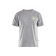 T-shirt Blåkläder Beach Club Gris-Chiné 94191043 - Taille au choix