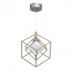 Suspension argentée neoclassic   150 cm