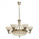 Chandelier laiton classic 6 ampoules 90 cm