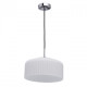 Suspension chromée megapolis 2 ampoules 118 cm