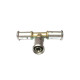 Pièce en T multicouche laiton à sertir HENCO 16x16x16 - 9P-161616