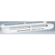 Entrée d'air hygroréglable acoustique 37DNE 5-45m³ Isola Hy ANJOS Blanc - 420x45x40 mm - 0690 
