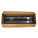 Isotip kit raccordement apollo étanche horizontal noir mat 80/125 