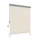 Store vertical pour balcon terrasse extérieur auvent pare-soleil pare-vue étanche gamme classique beige 1,6 x 2,5 m 