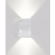 Applique murale led b21 10w ip44 blanc - couleur eclairage : blanc neutre 4000k - 5500k