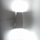 Applique murale led b24 7w ip44 blanc - couleur eclairage au choix