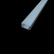 Profilé aluminium 2m couvercle blanc opaque