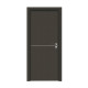 Bloc-porte pose fin de chantier collection premium riva, h.204 x l.73 cm, aspect cuir basalte, réversible