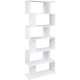 Bibliothèque 6 compartiments modèle blanc