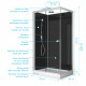 Cabine de douche shadow corner rectangle - 110x80x230cm 