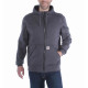 Sweatshirt à capuche CARHARTT Coupe-vent, déperlant, avec doublure en molleton - 101759