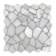 Mosaïque pierre naturelle crush - 30x30x0.8cm - Couleur au choix