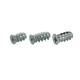 Vis euro de fixation Ø 6.3x10.5 mm HETTICH - Tête fraisée plate - Empreinte PZ - Acier zingué - 51264