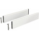 Set hettich arcitech topside pour tiroir 186/94 ou 218/126 mm - l.500 mm - blanc - 9122922